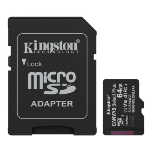 Kingston Canvas Select Plus microSD memory card 64GB